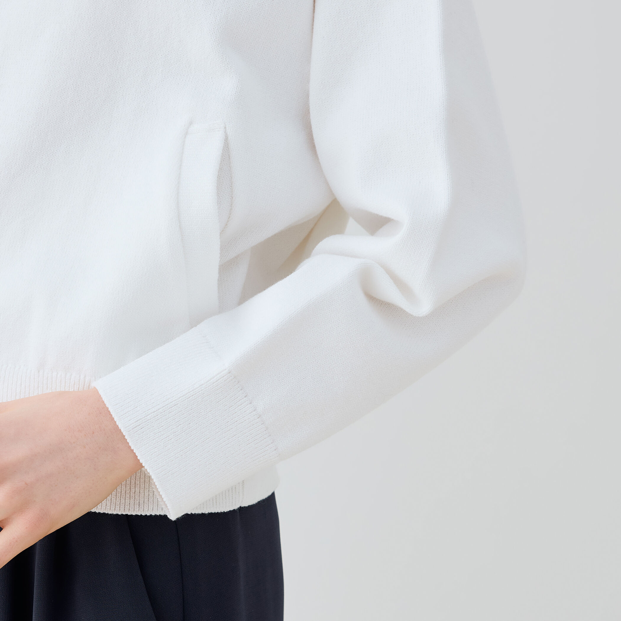 GALERIE VIE ウェーブコットン ジップアップブルゾン □ウェーブコットン ジップアップブルゾン｜トゥモローランド 公式通販