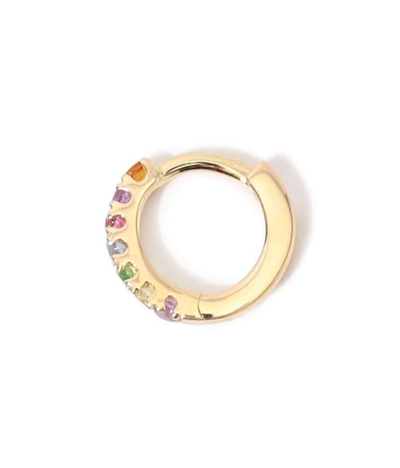 Otiuｍberg. Small Rainbow Huggie 片耳ピアス