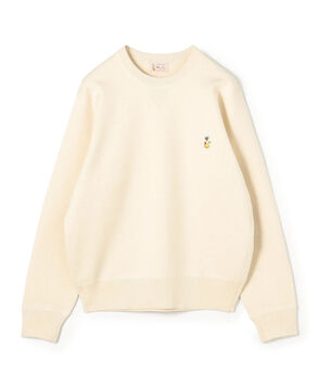 Mai Tai メランジコットン クルーネックニットプルオーバー