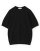 TOMORROWLAND tricot シルクコットン クルーネック半袖ニット SESIA