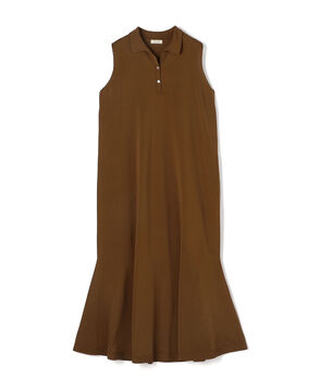 【WEB先行予約】ドライコットン ポロカラーワンピース