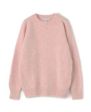 SHETLAND WOOLLEN CO. CREW NECK KNIT ウール クルーネックニットプルオーバー