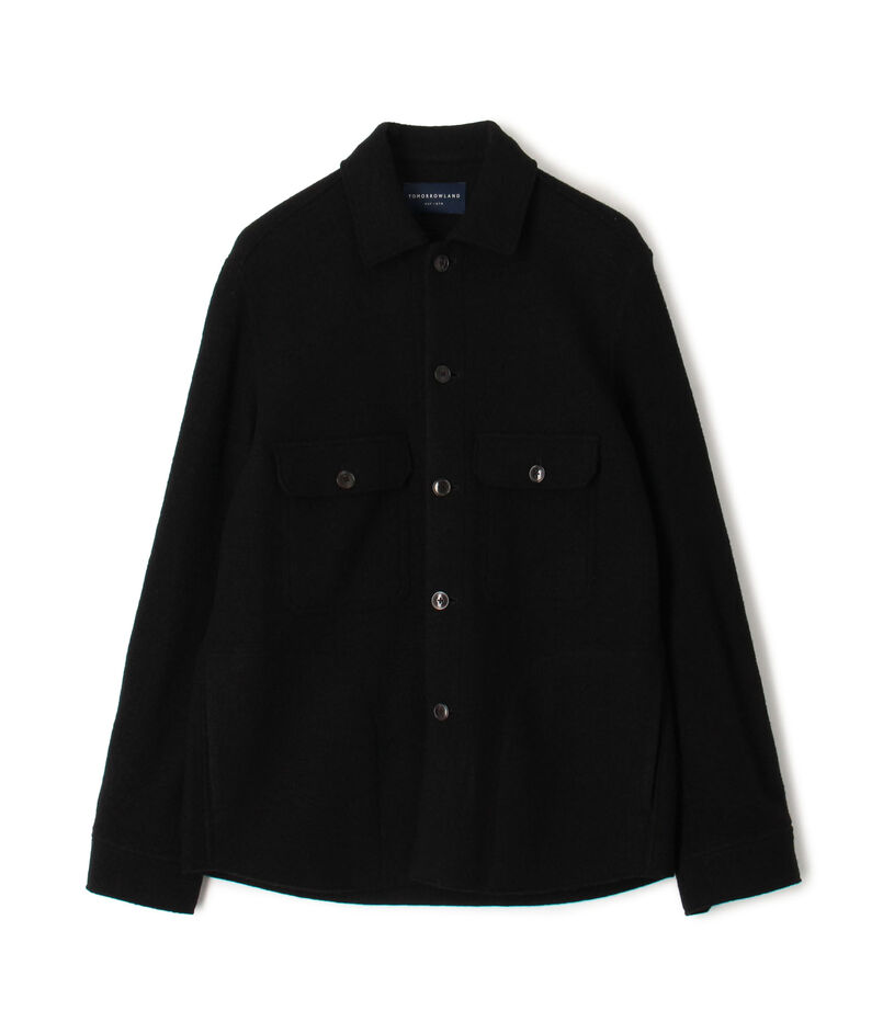 ボイルドウール シャツブルゾン MANTECO