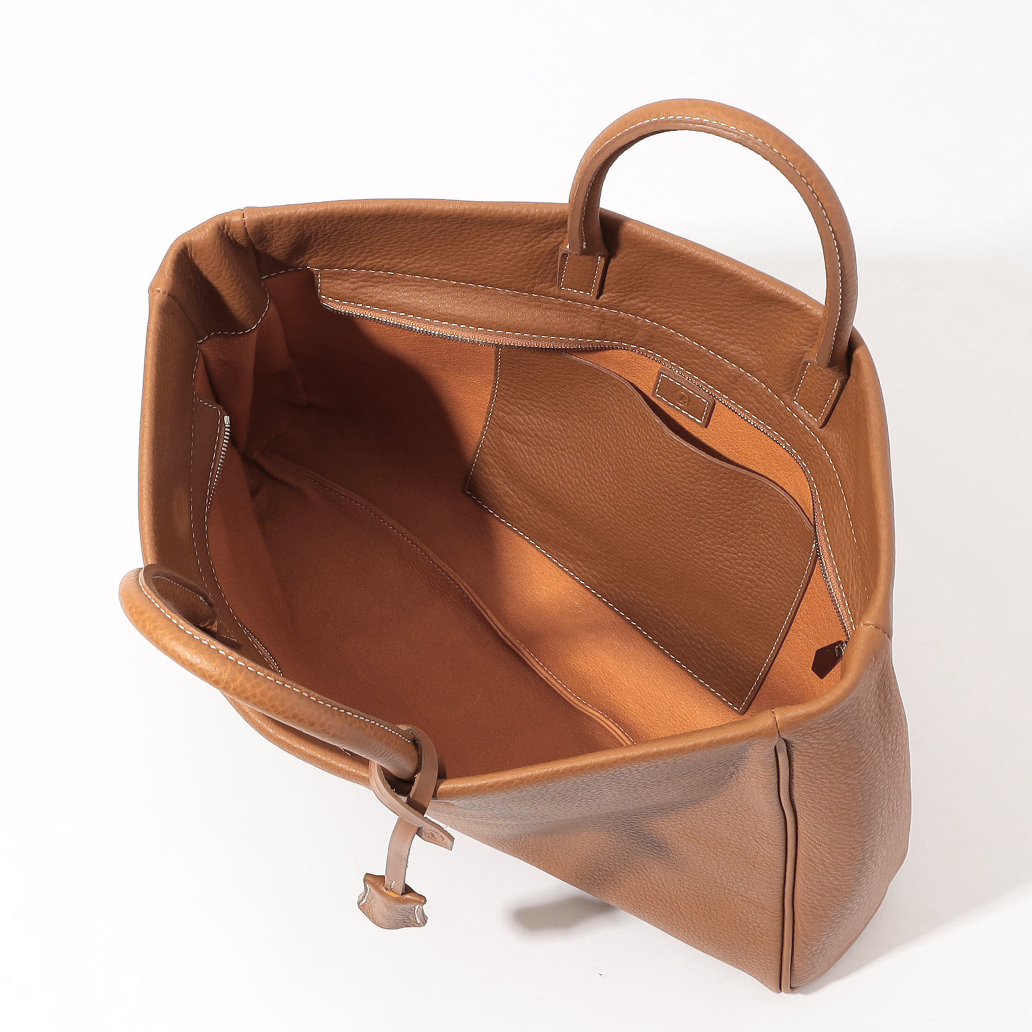 A トゥモローランド別注 トートバック 別注】A TOTE&SHOULDER シュリンクレザー 2WAYバッグ （トート