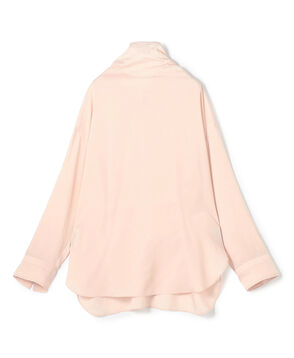 【WEB先行予約】レーヨンシルクブロード バックボウタイブラウス