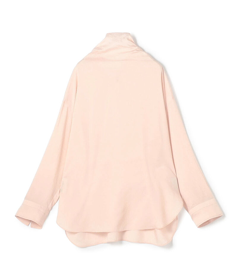 【WEB先行予約】レーヨンシルクブロード バックボウタイブラウス