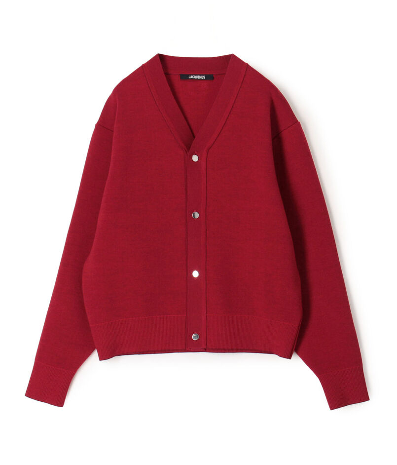 JACQUEMUS LE CARDIGAN DOPPIO ウールナイロン カーディガン