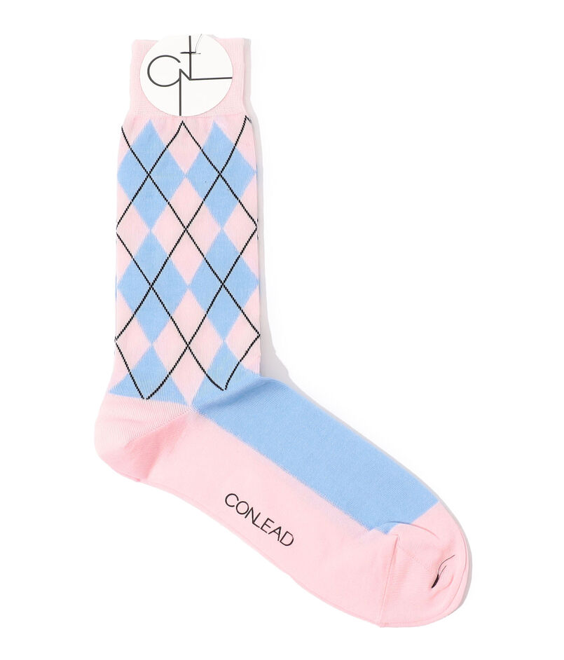 CONLEAD Argyle ソックス