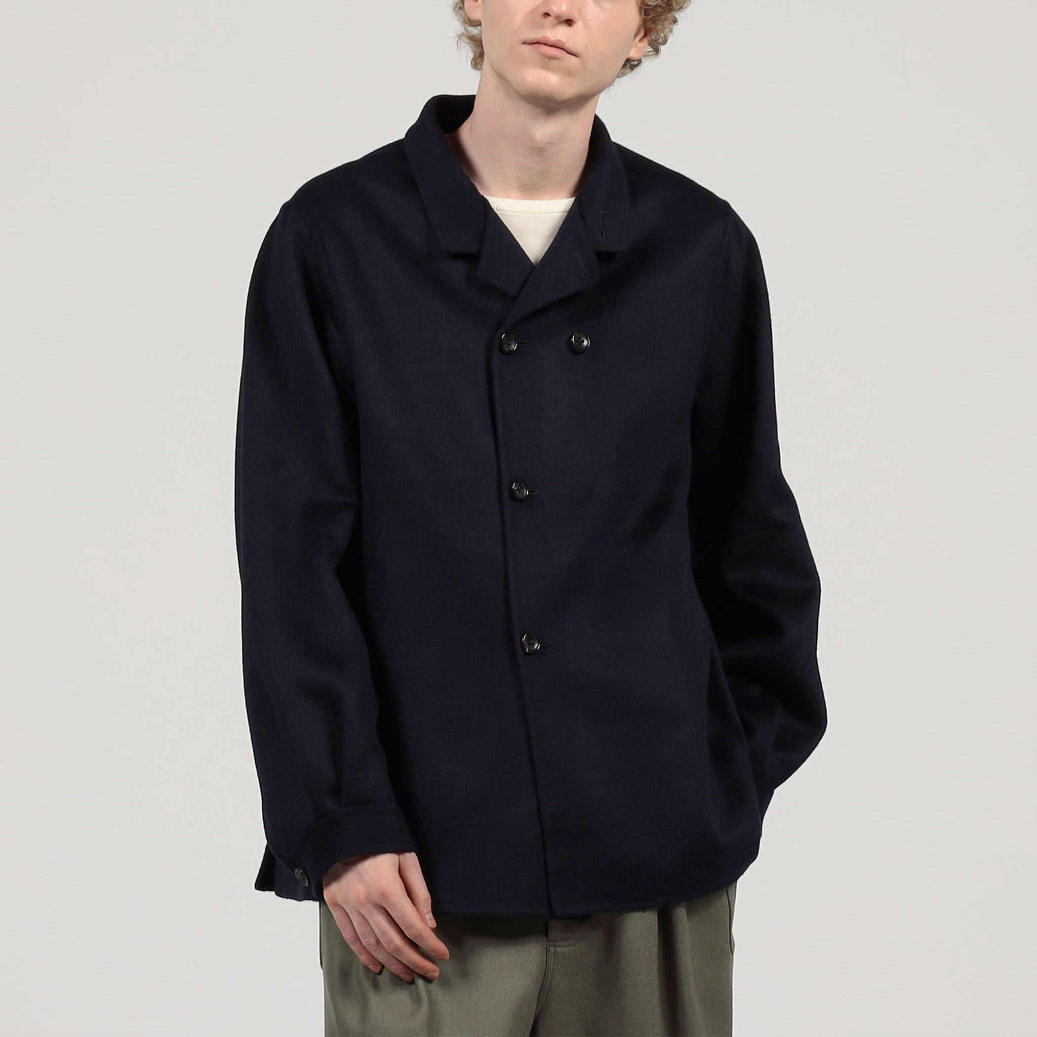 カシミヤ ダブルフェイス ブルゾン｜トゥモローランド 公式通販