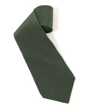 MAISON et VOYAGE シルクプリント1mmドット ワイドタイ