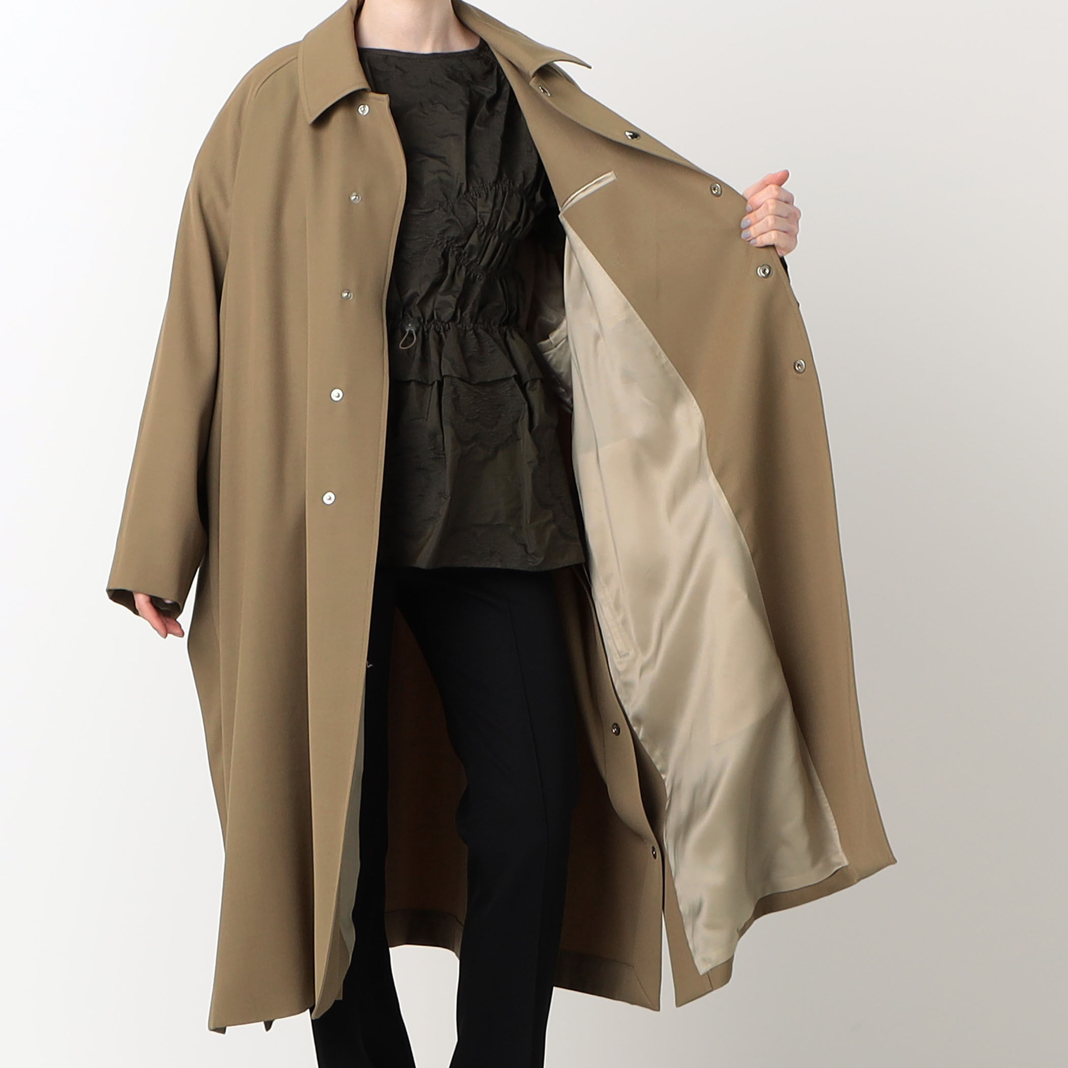 別注】The CLASIK BAL COLLAR PONCHO バルカラー ポンチョコート