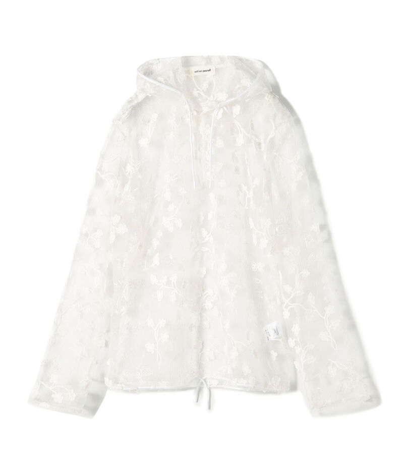 edition pourell トリコット エンブロイダリートップス