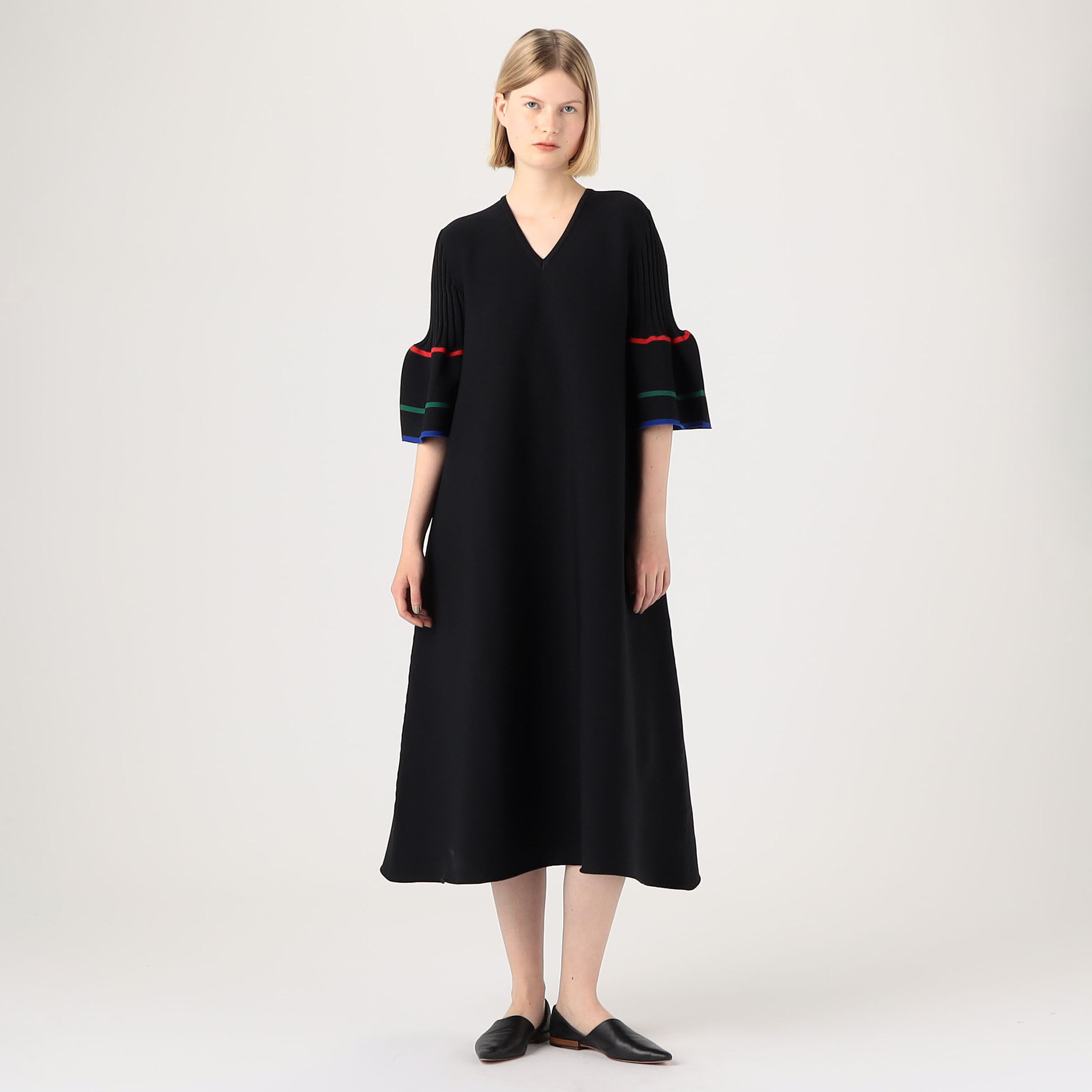 CFCL POTTERY SHORT BELL  ワンピース　ほぼ未使用 POTTERY VELVET LONG BELL SLEEVE