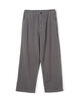 コットンツイル ワイドストレートチノパンツ