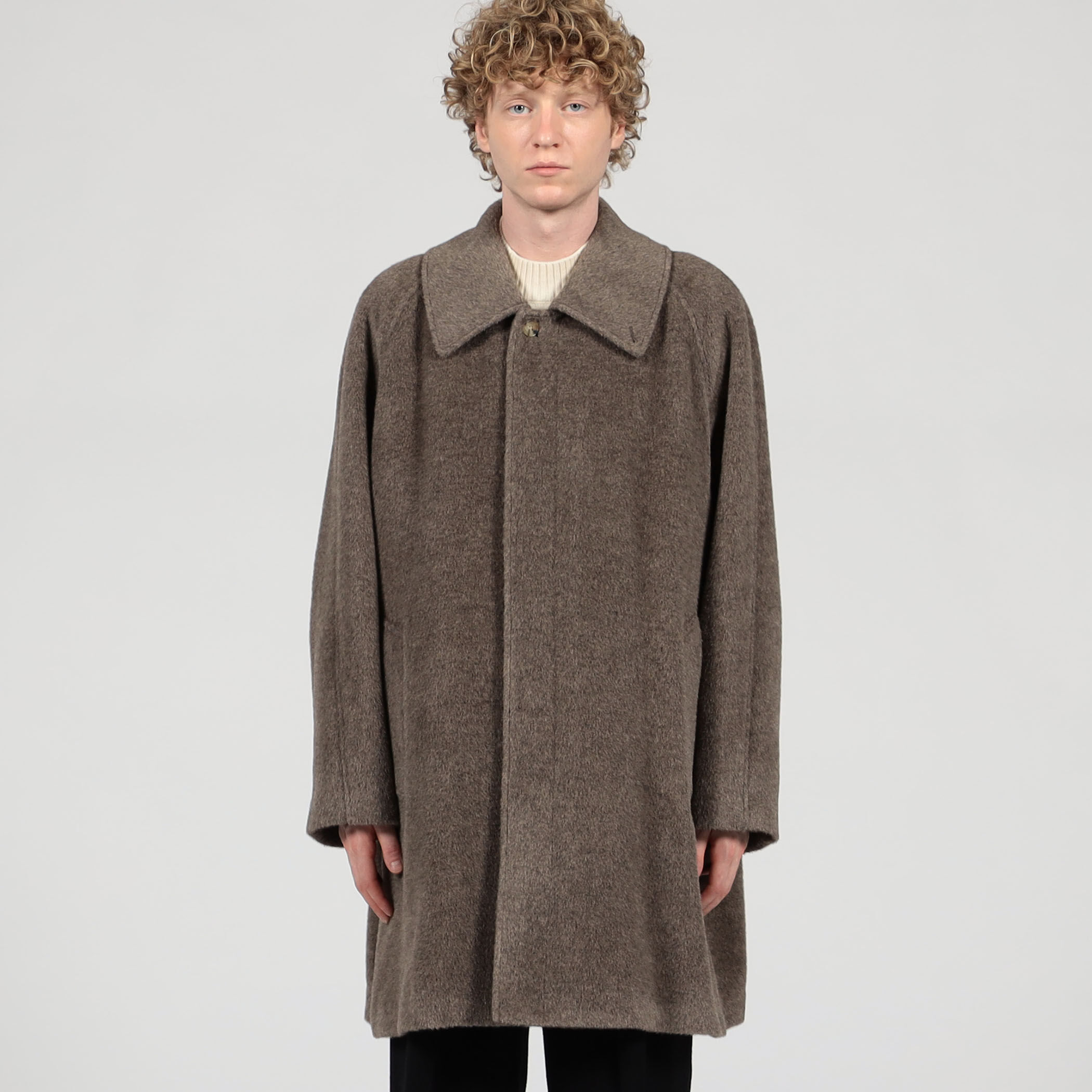 別注】The CLASIK SHORT MAC COAT DORMEIUL LUXURY OVERCOATINGS