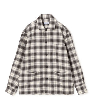 【別注】Salvatore Piccolo WORKコットンチェック シャツブルゾン
