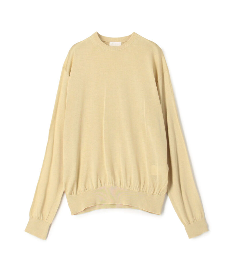 【WEB先行予約】エヴァーシルク クルーネックプルオーバー