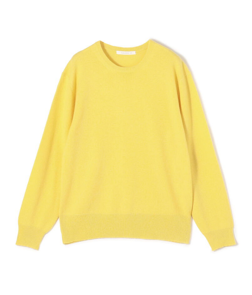 スコットランドカシミヤ クルーネックプルオーバー