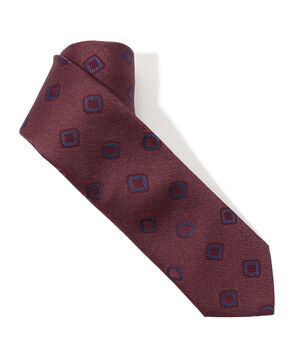 Seaward＆Stearn シルクジャカード小紋柄ネクタイ