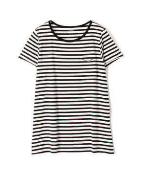 スムージーコットン クルーネックハーフスリーブ