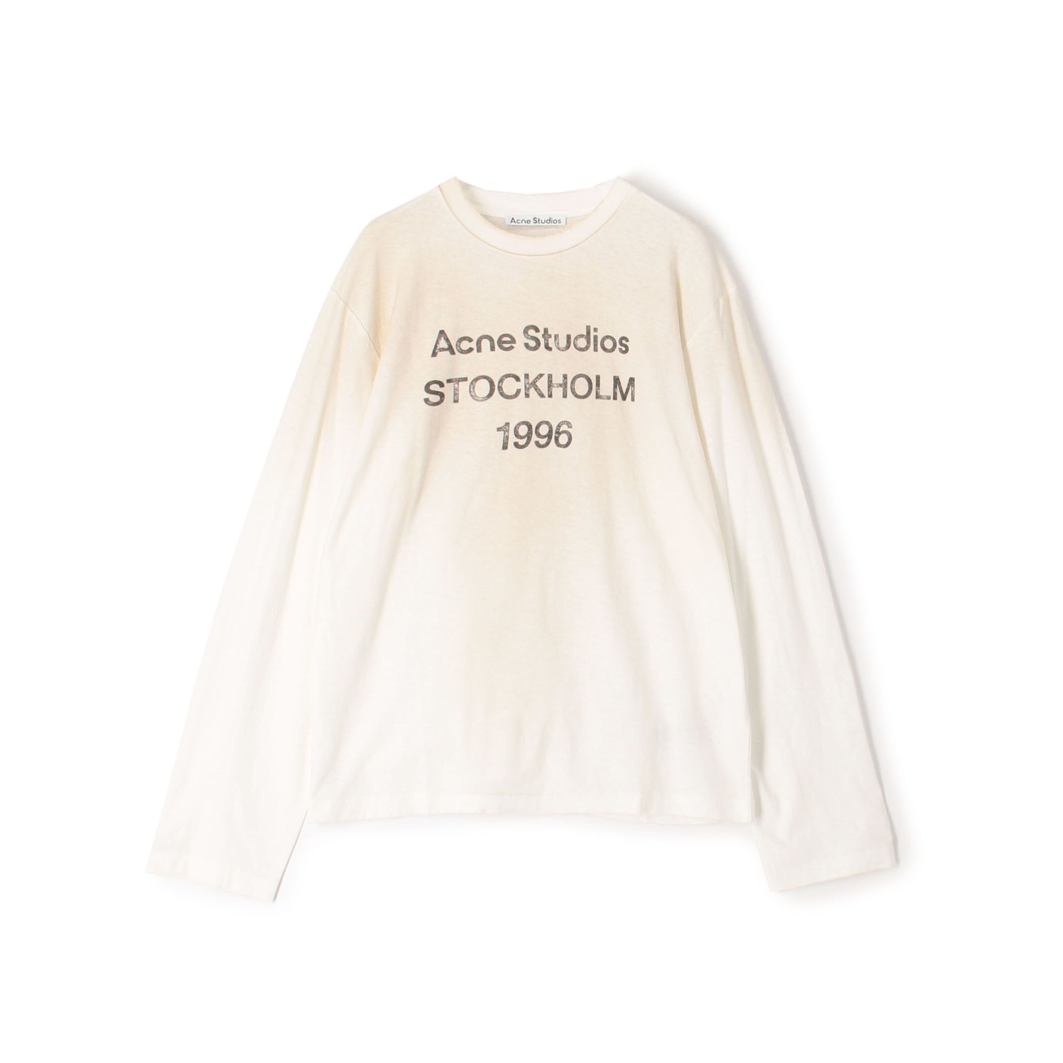 Acne Studios ロゴロングスリーブTシャツ｜トゥモローランド 公式通販