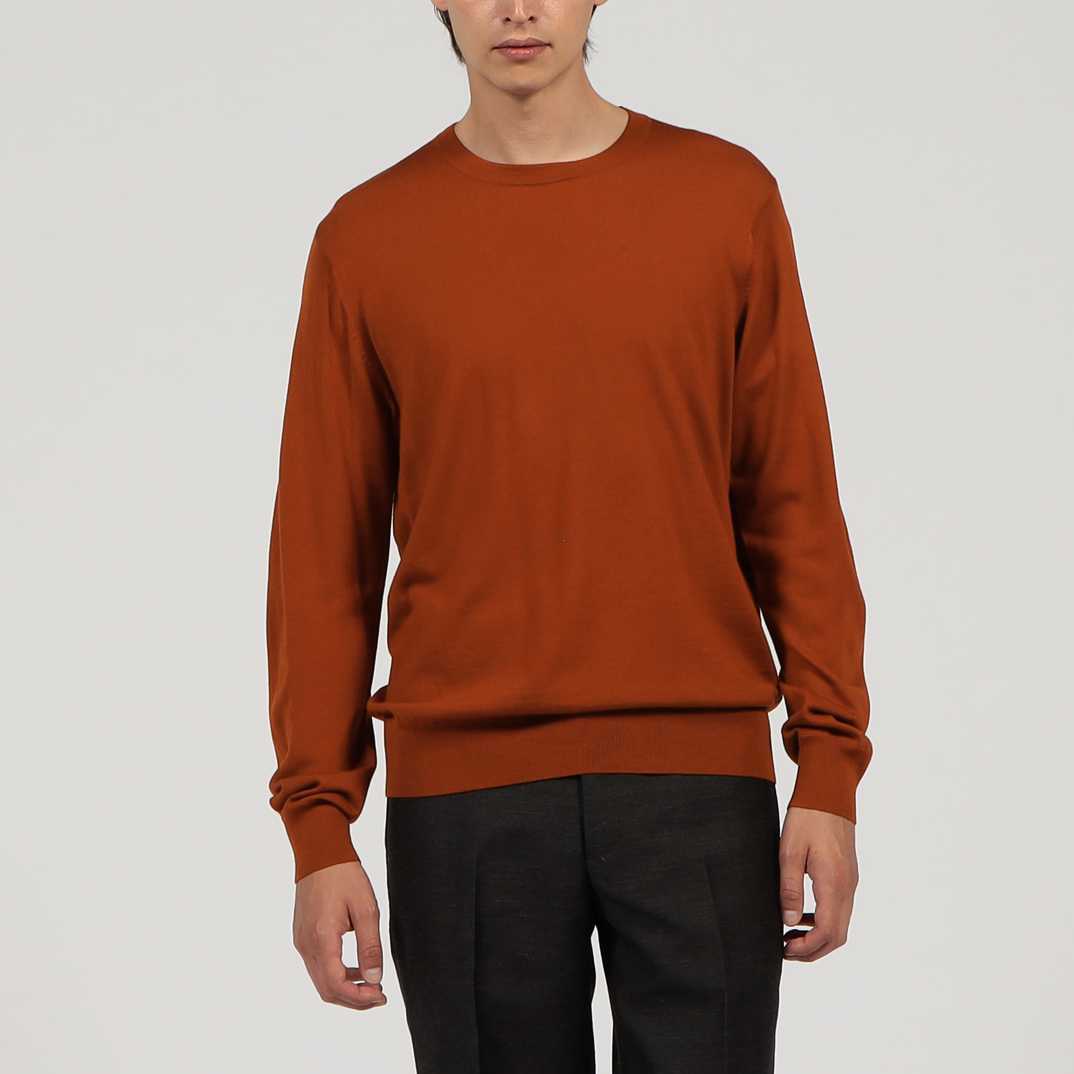 TOMORROWLAND tricot スーパーファインメリノウール クルーネックプル