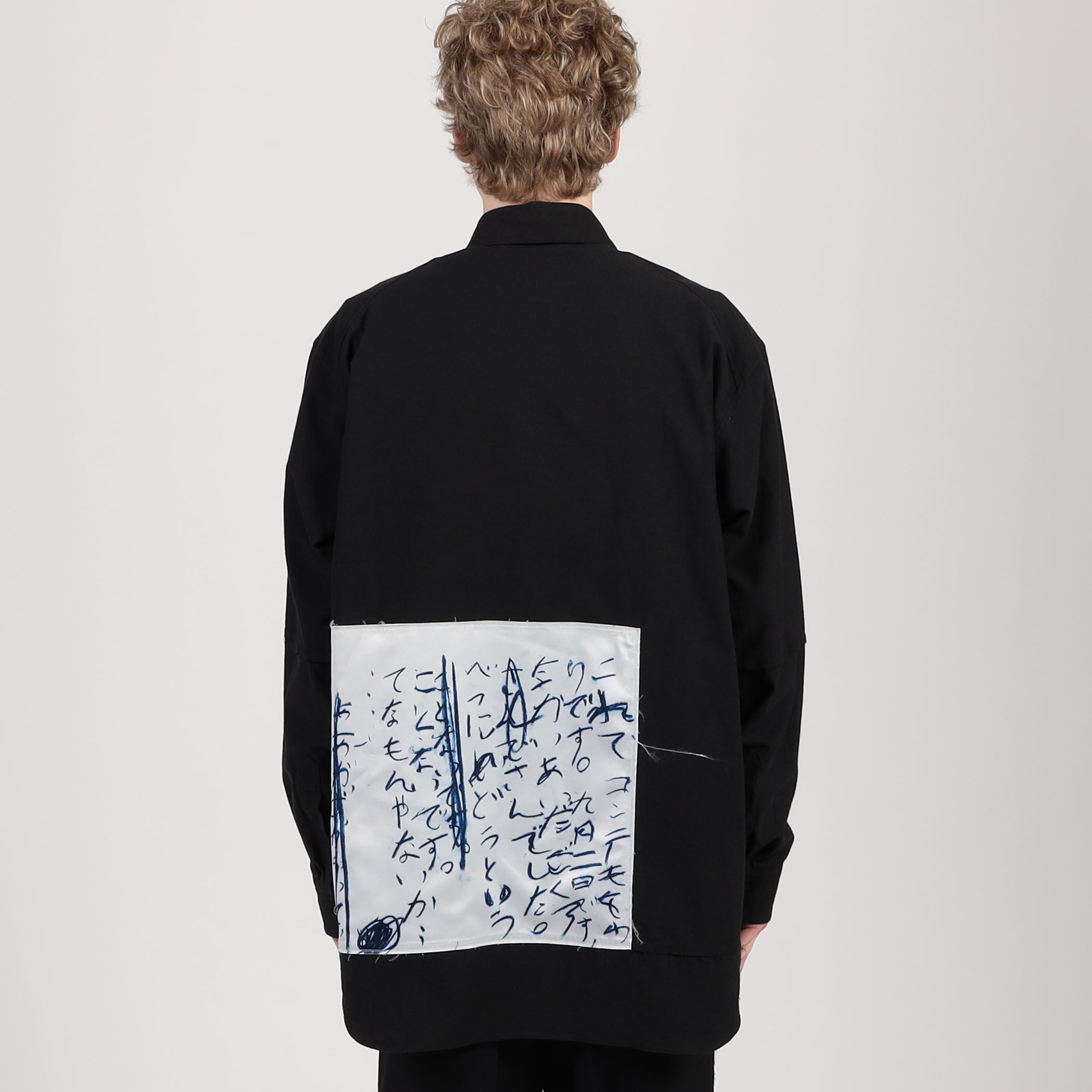 【特別セール品】 ALMOSTBLACK WOVEN RMK PRNTSH プリントシャツ トップス