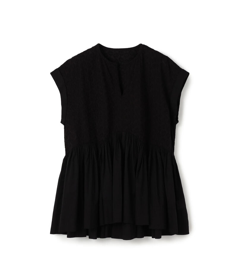 【別注】ne Quittez pas BLACK ブラウス