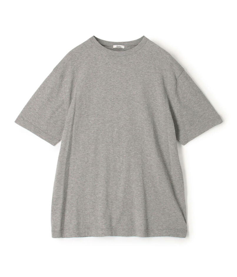 コットンカシミヤ ハーフスリーブニット