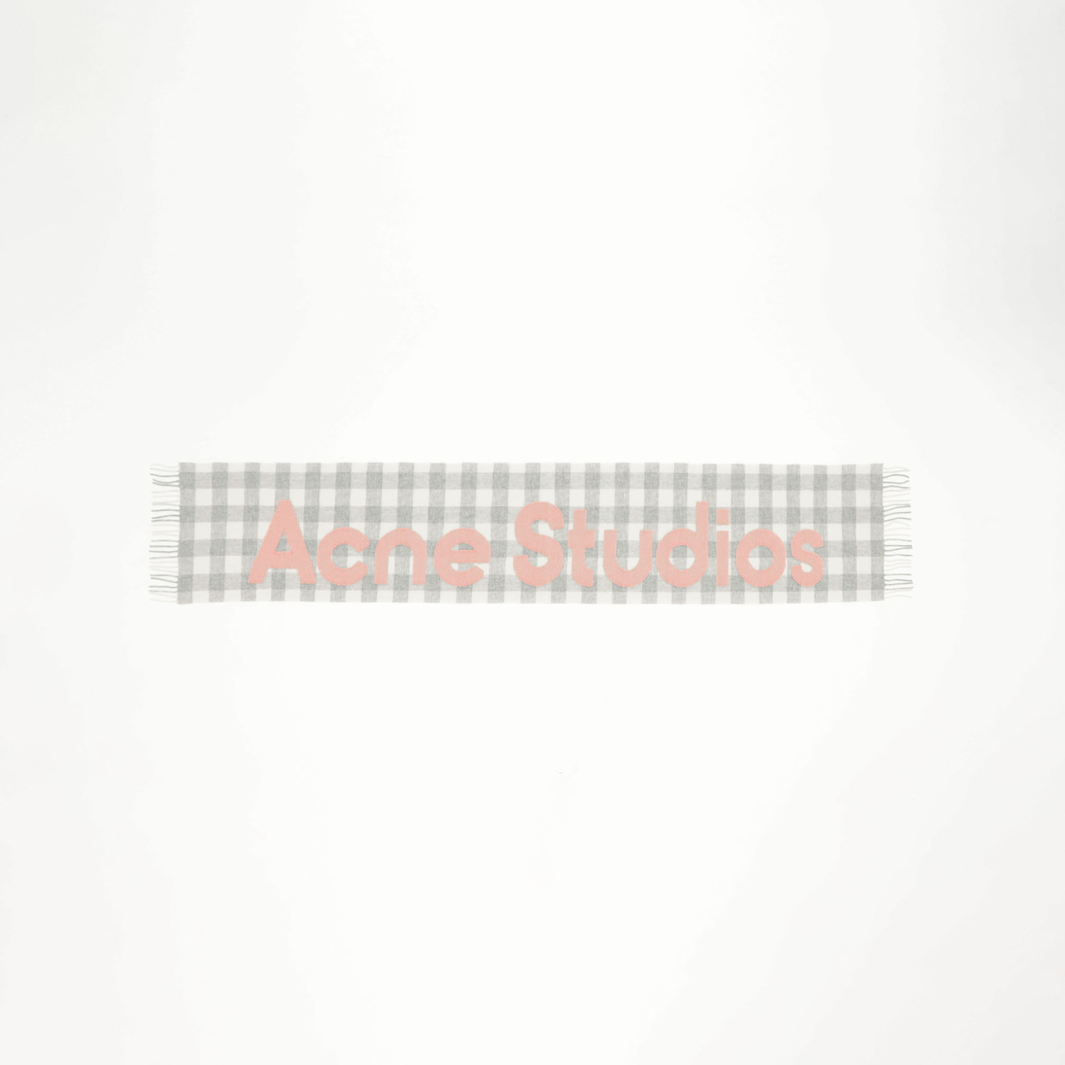 Emeansgreen Acne Studiosロゴチェックストール Acne Studios チェックロゴスカーフ｜トゥモローランド 公式通販