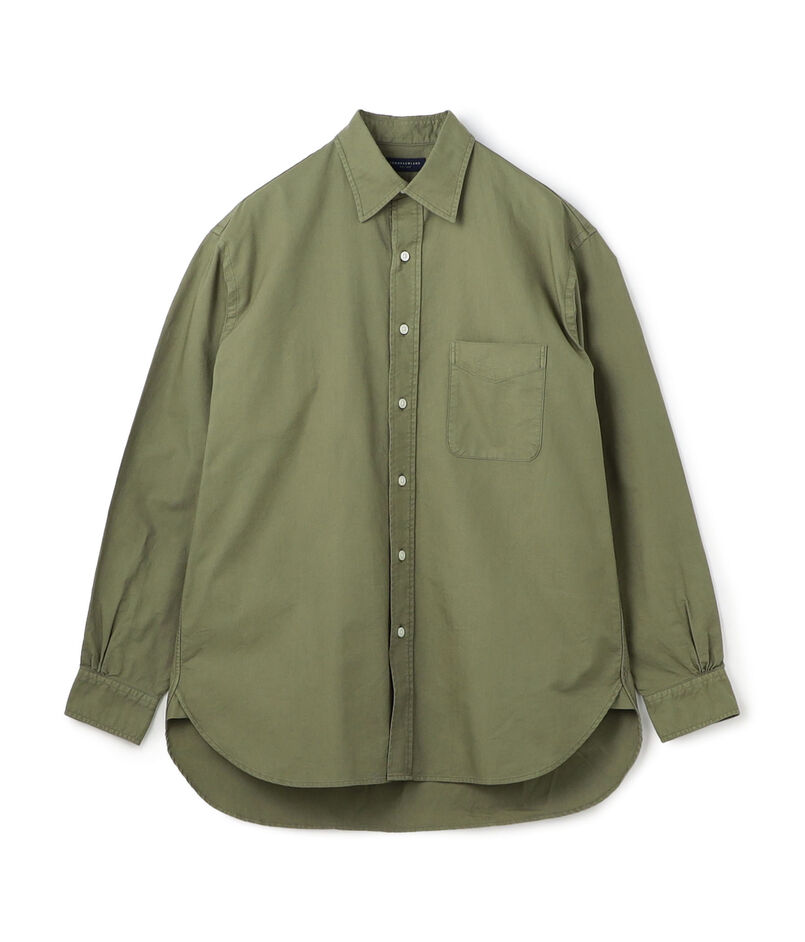 ■スーピマコットン オックスフォード ロングスリーブシャツ ALBIATE