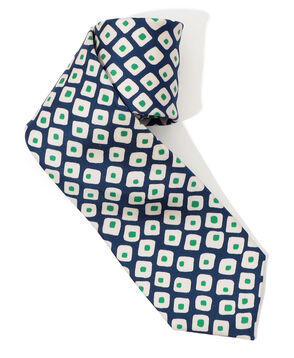 TOMORROWLAND シルクプリント 小紋柄ネクタイ