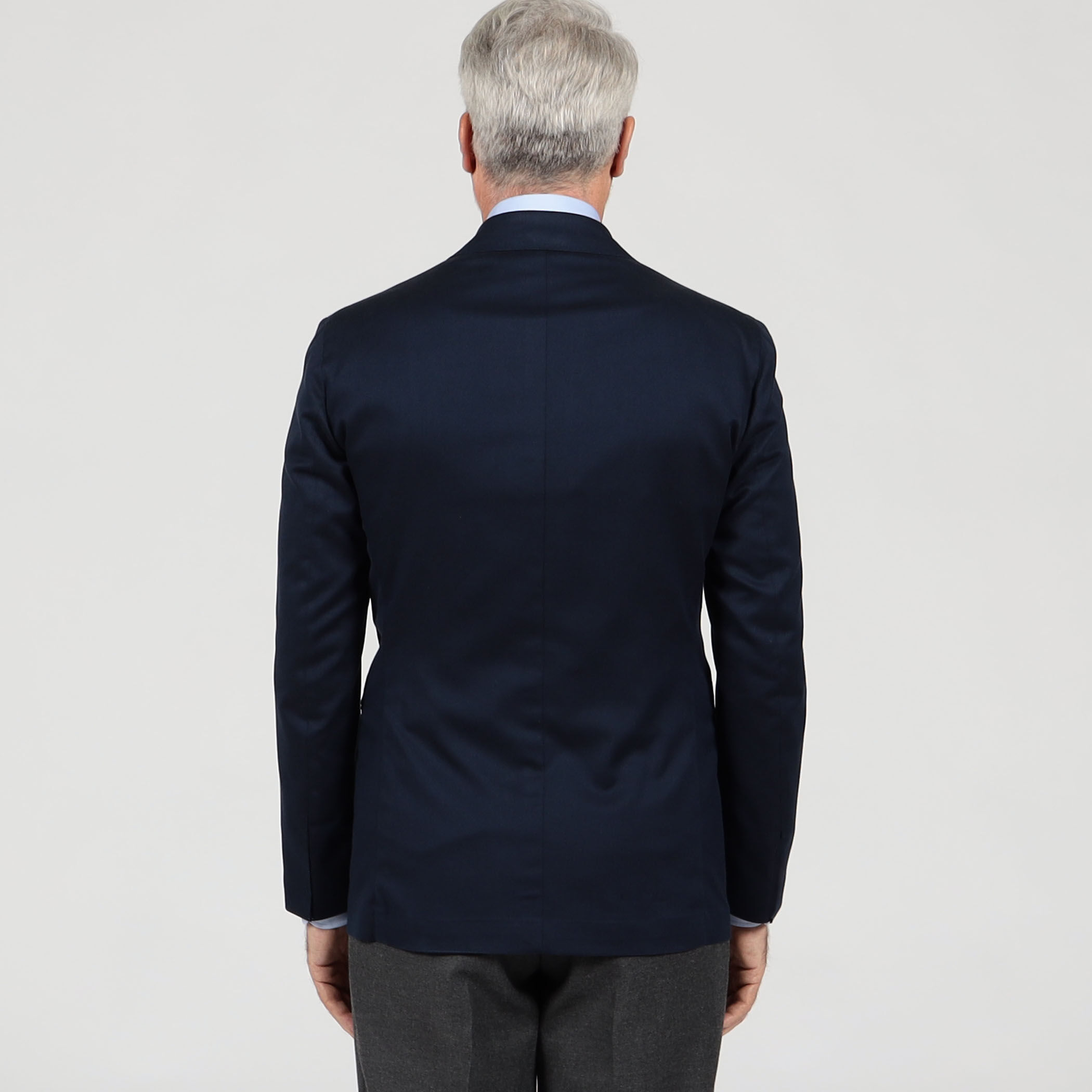 別注】De Petrillo SIBILLA コットンシルクツイル ダブルブレステッド