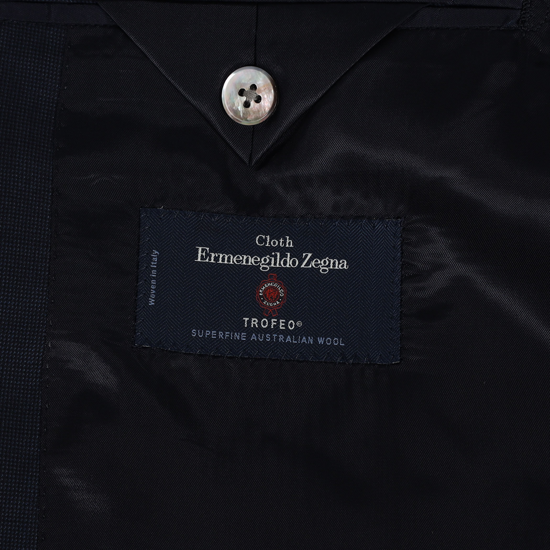 ウール シングルブレステッド 2Bスーツ TROFEO E.Zegna