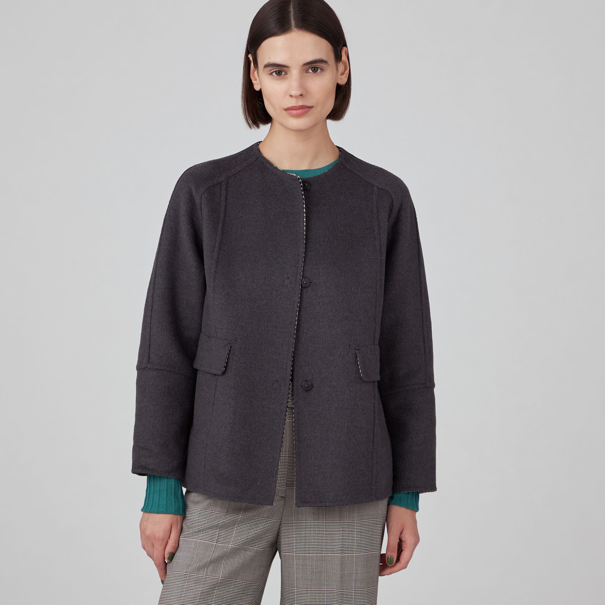 スーパーダブルフェイス リバーシブルコート｜トゥモローランド 公式通販