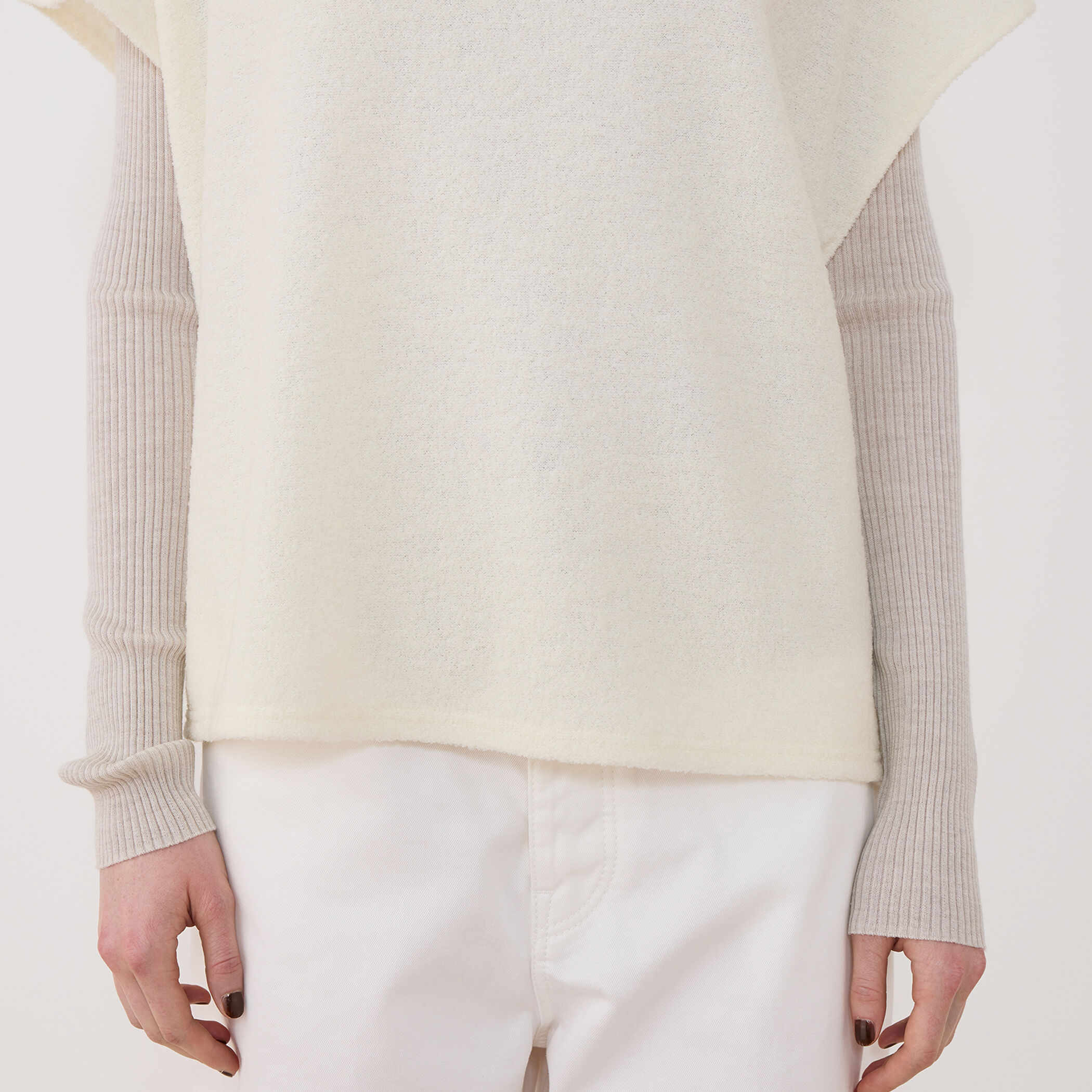 ファインブークレー ミドルネックベスト｜トゥモローランド 公式通販