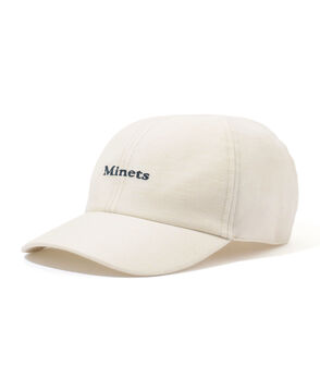 CRAMBES リネンコットン エンブロイダリー キャップ