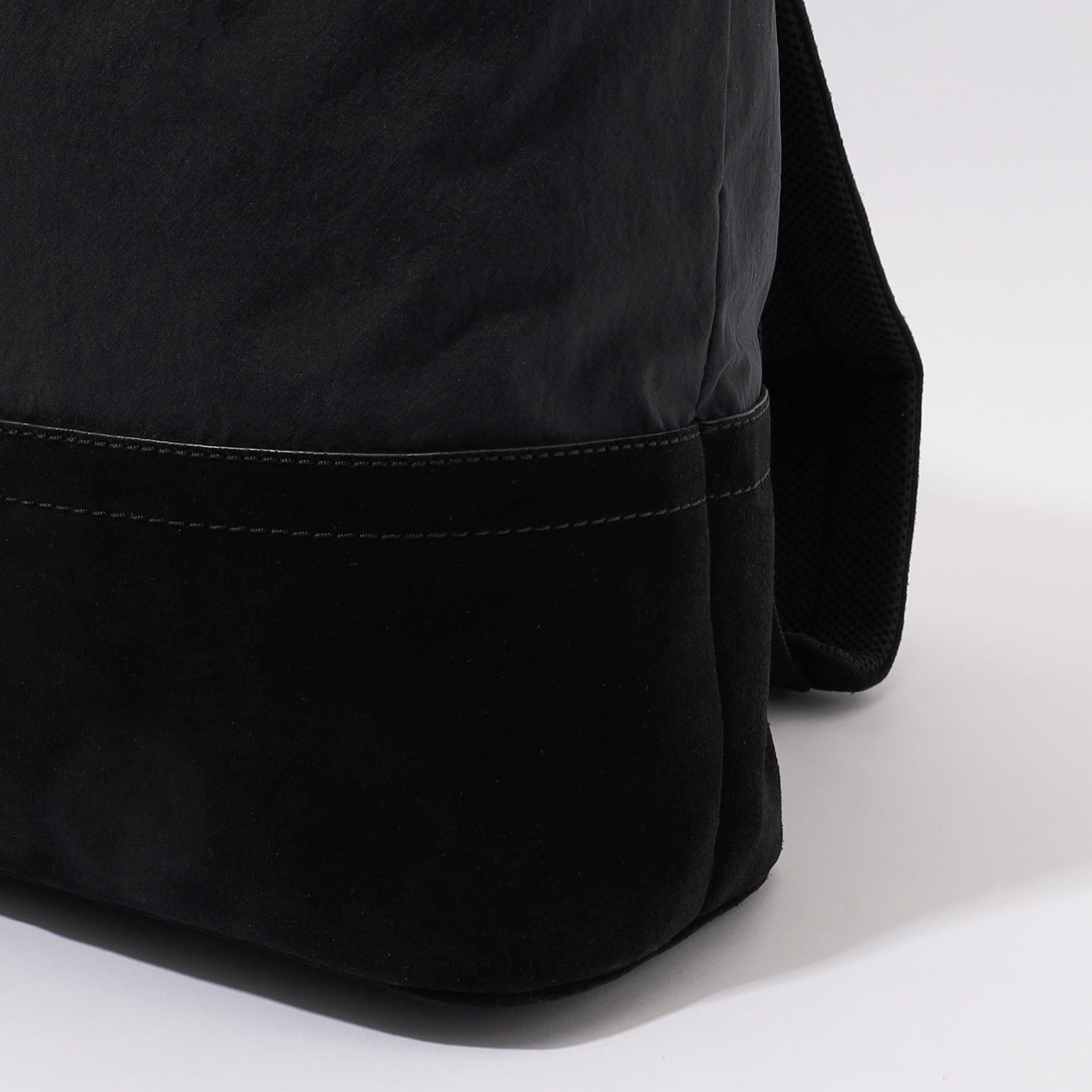 JAMES PERSEスエードコンビ ドローストリングバックパック 11万円 スエードコンビ ドローストリングバックパック ACMN0584