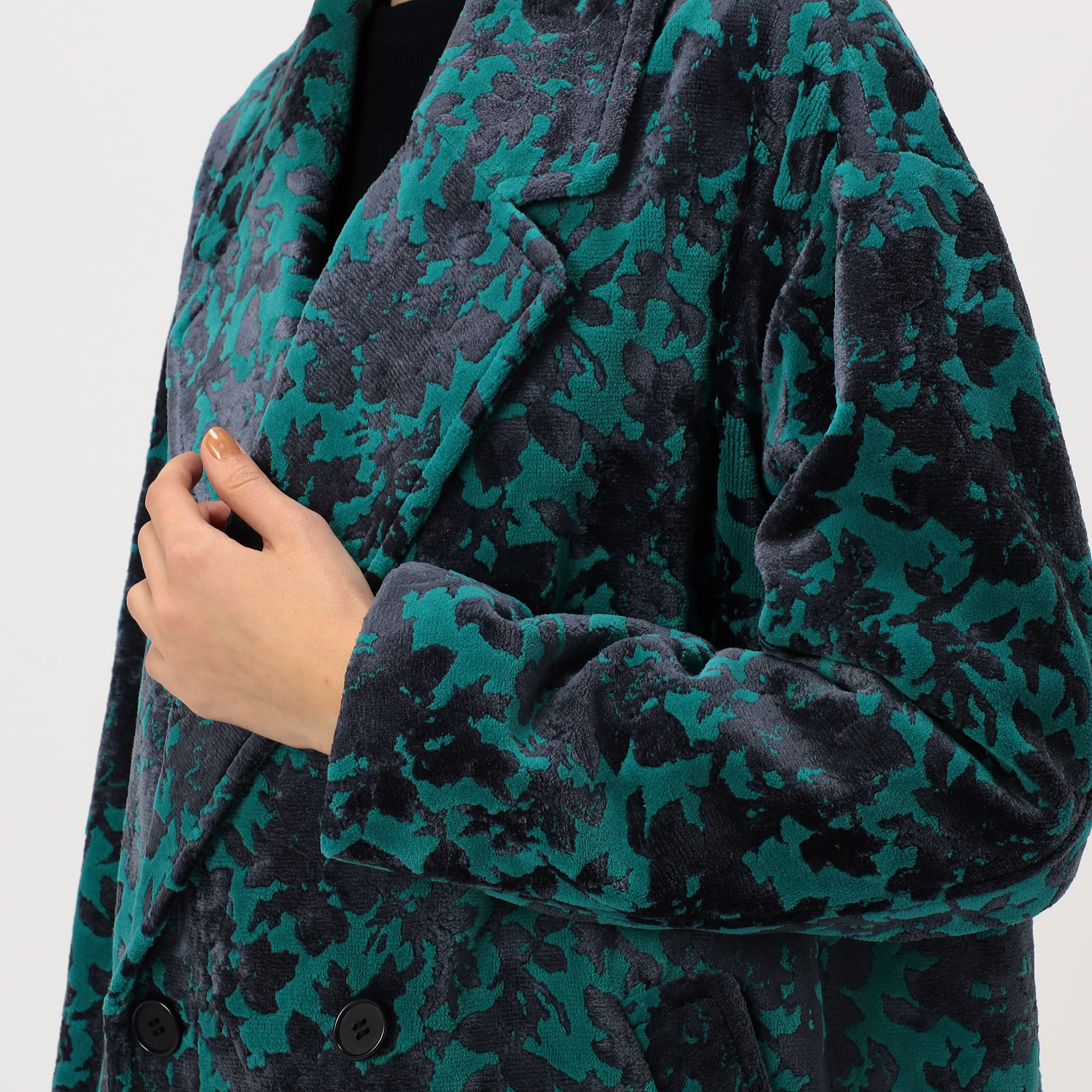 パイルジャカード Pコート｜トゥモローランド 公式通販