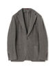カシミヤジャージー シングルブレステッド2Bジャケット LORO PIANA
