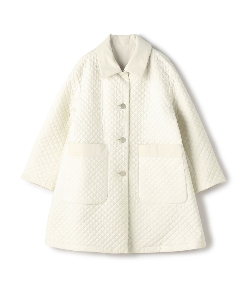 パデットリバーキルティング リバーシブルハーフコート