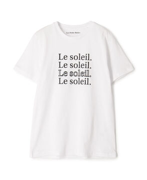Les Petits Basics Le Soleil コットン プリントTシャツ