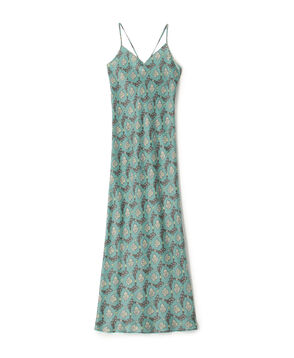 ポリエステルプリント キャミソールドレス