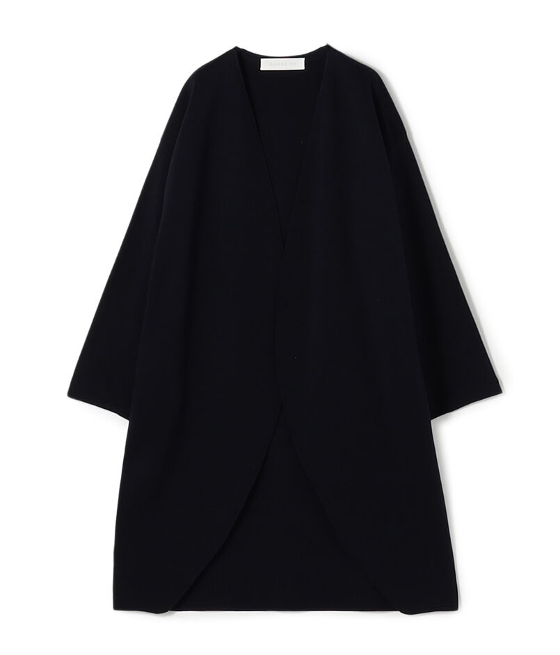 ミラノリブ ノーカラーコート