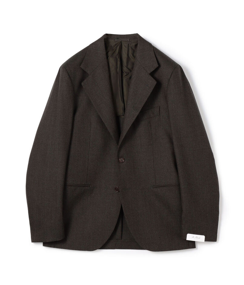 【別注】De Petrillo CUMA ウール シングルブレステッド3Bジャケット
