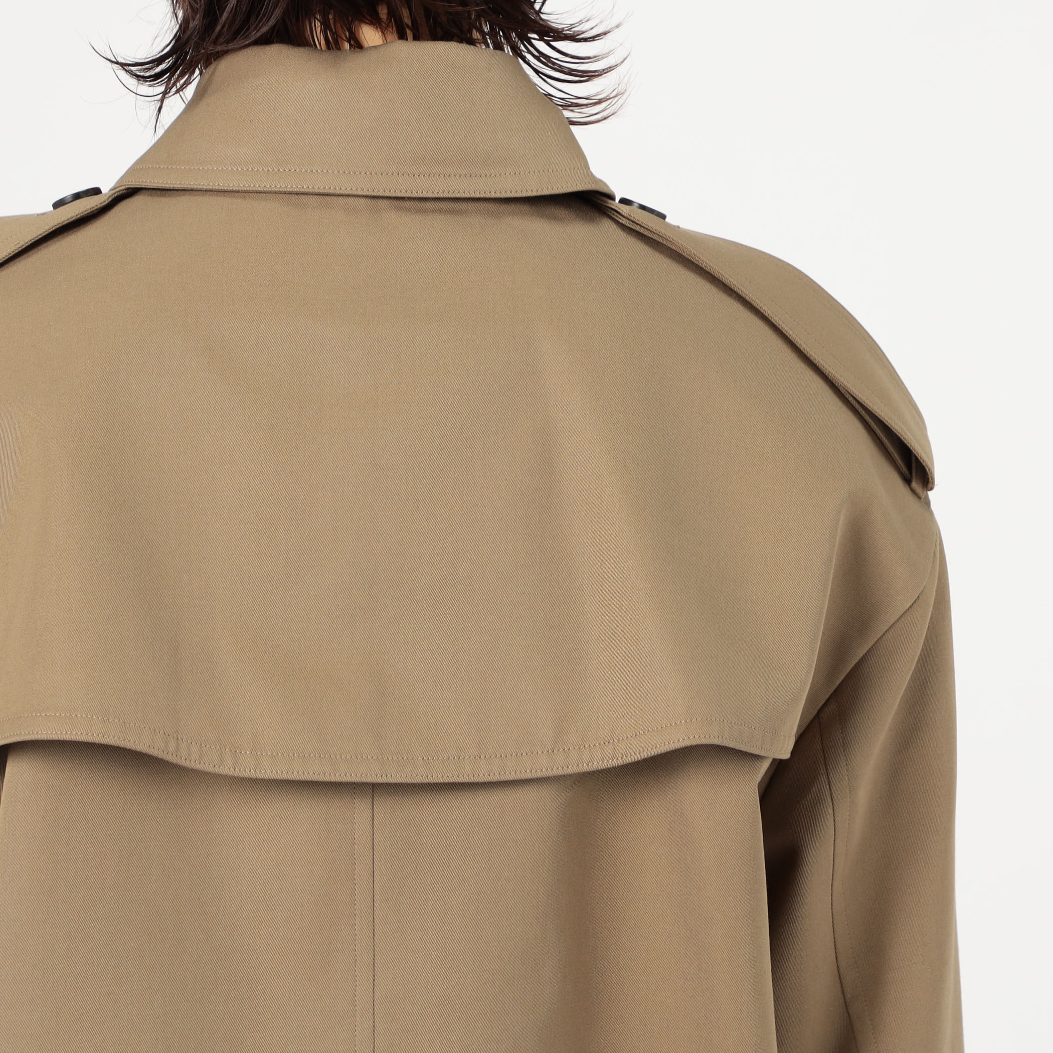 HYKE CROPPED TRENCH COAT｜トゥモローランド 公式サイト
