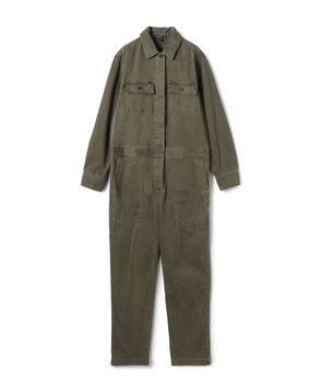 ストレッチヘリンボーン ジャンプスーツ WHBS6963