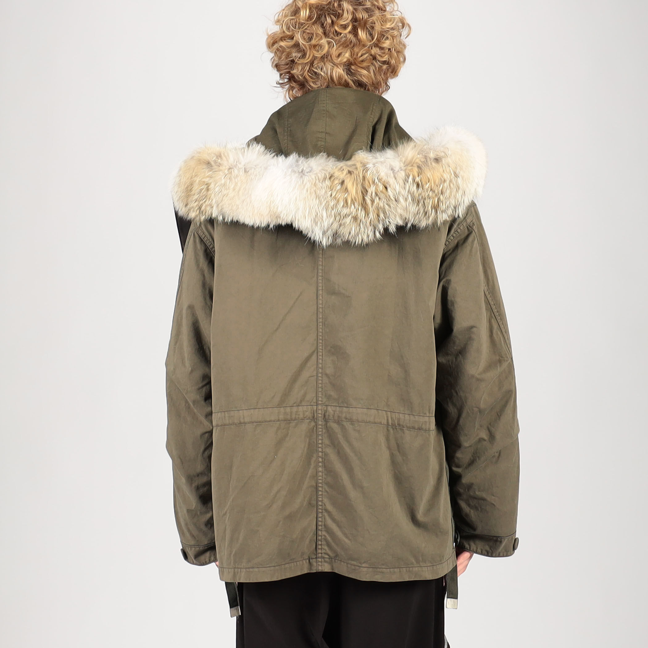 kiminori morishita Garment dyed st mods with fur liner