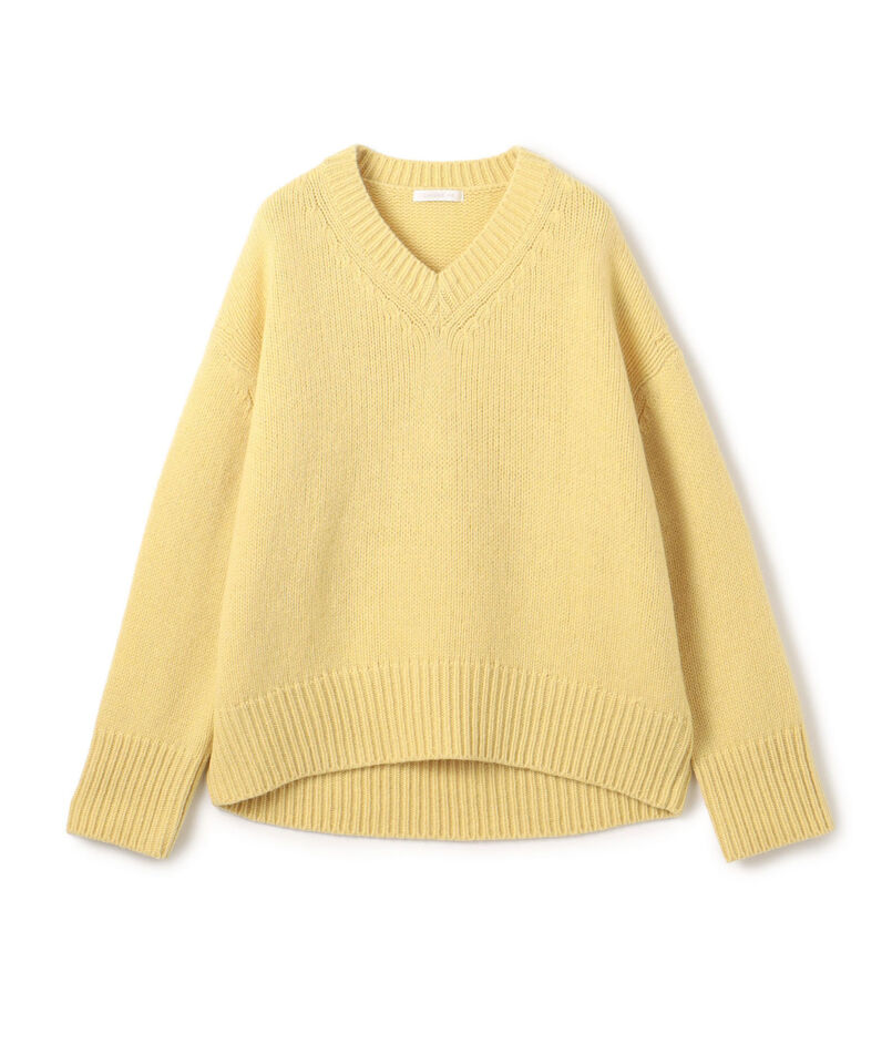 ファインウール Vネックプルオーバー ファインウール Vネックプルオーバー