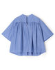 コットンブロード ギャザーブラウス